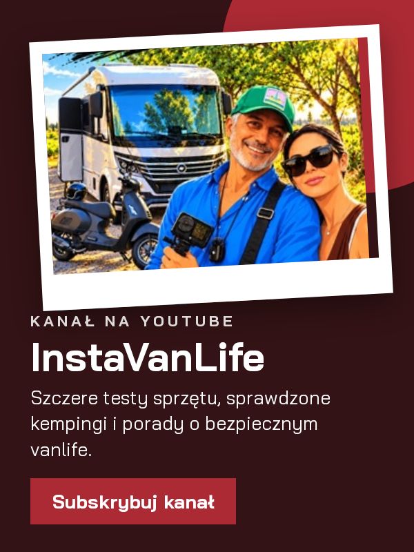 InstaVanLife – kanał o podróżach kamperem na YouTube